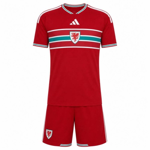 Wales Home Kids Football Kit 2026