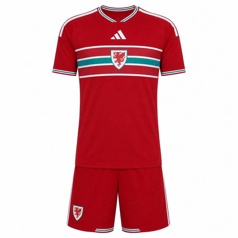 Wales Home Kids Football Kit 2026