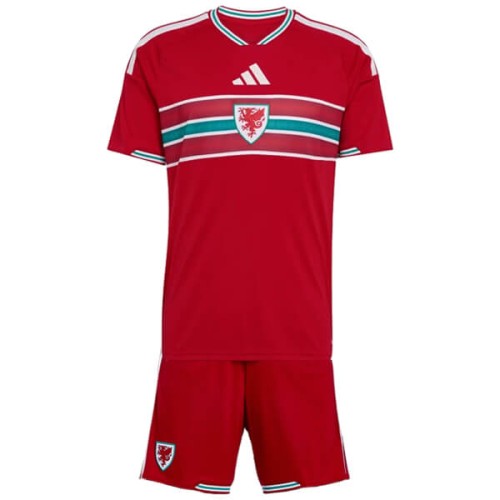 Wales Home Kids Football Kit 2026