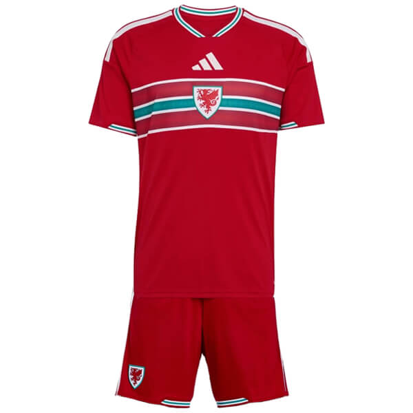 Wales Home Kids Football Kit 2026
