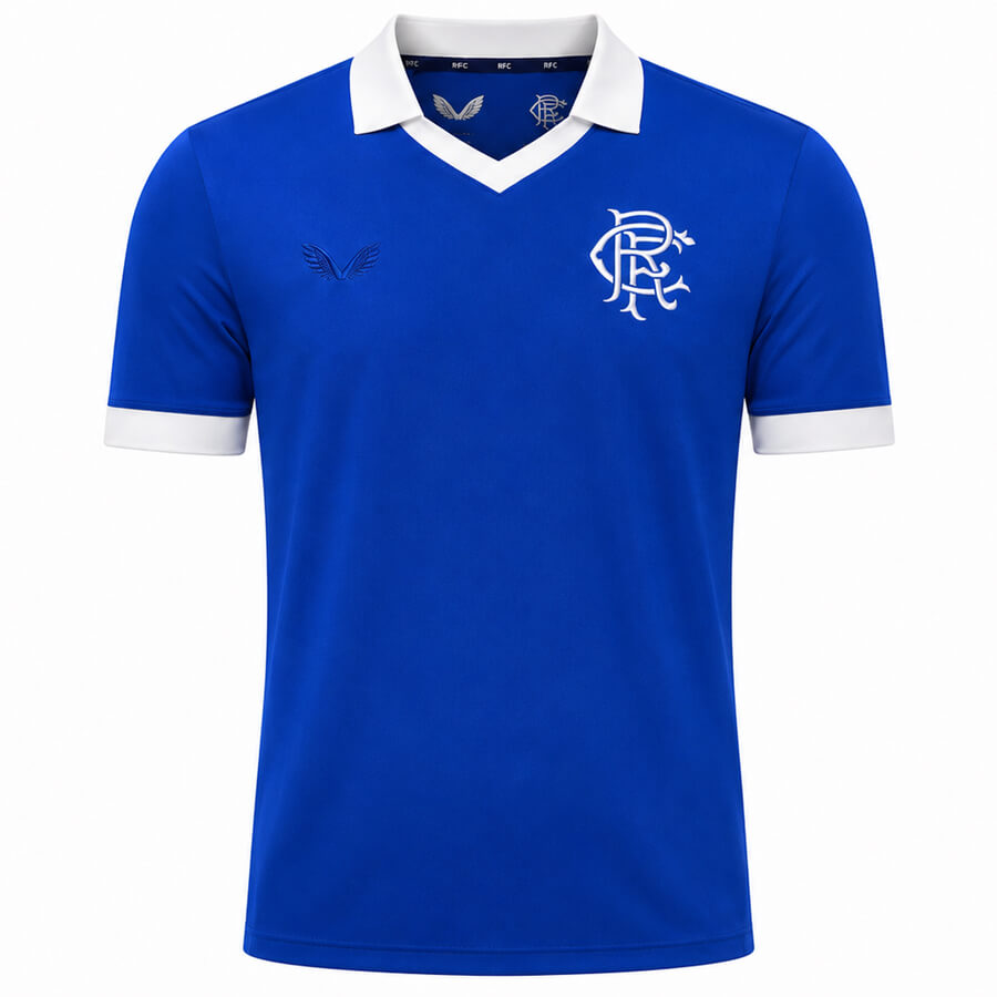 Retro Rangers Player Edition Football Shirt