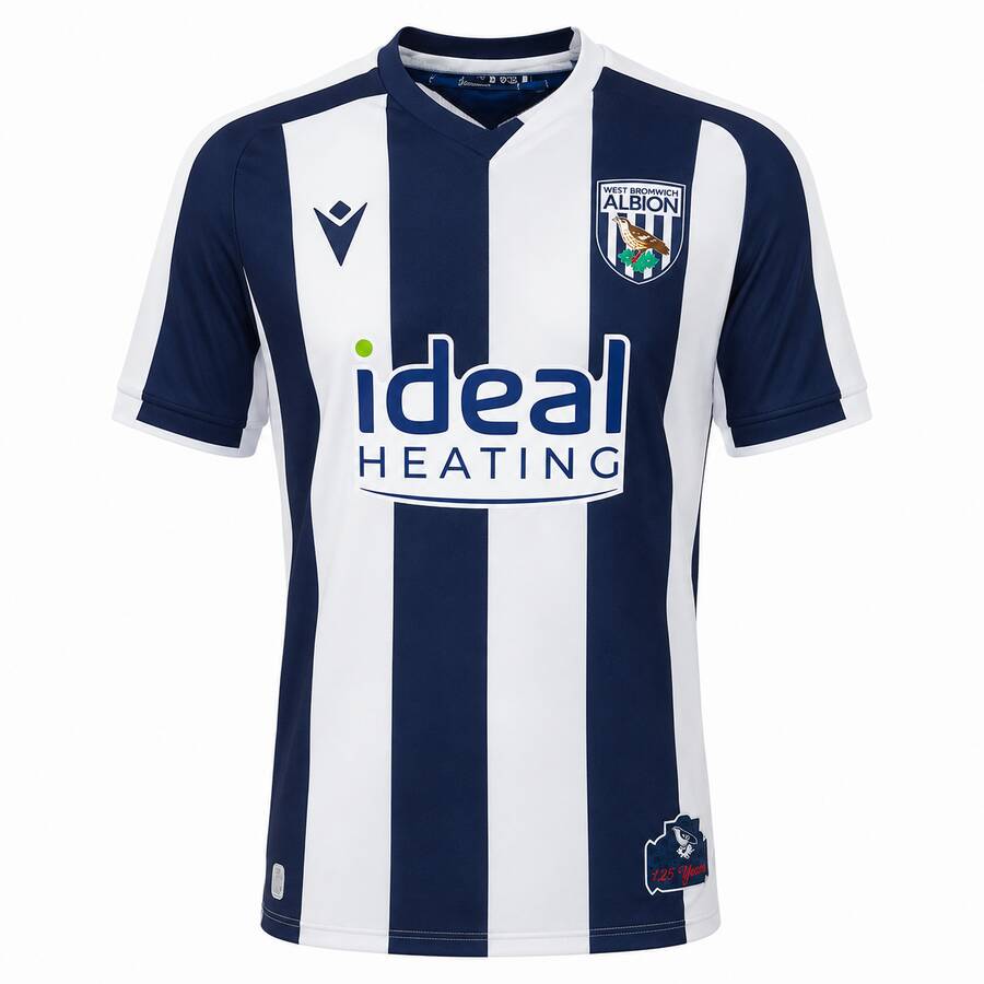 West Brom Home Football Shirt 26 27