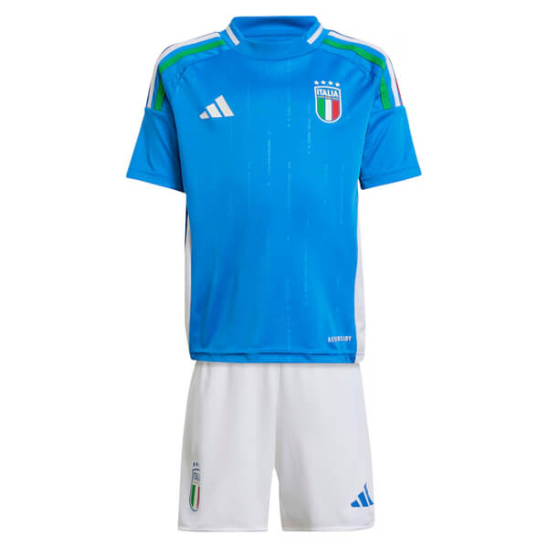 Italy Home Kids Football Kit 2024