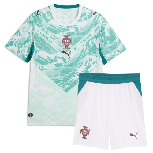 Portugal Away Kids Football Kit 2026