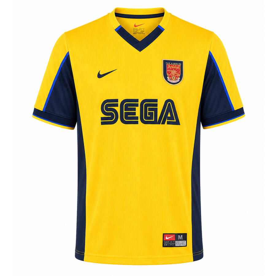 Arsenal Away 1999 2001 Football Shirt