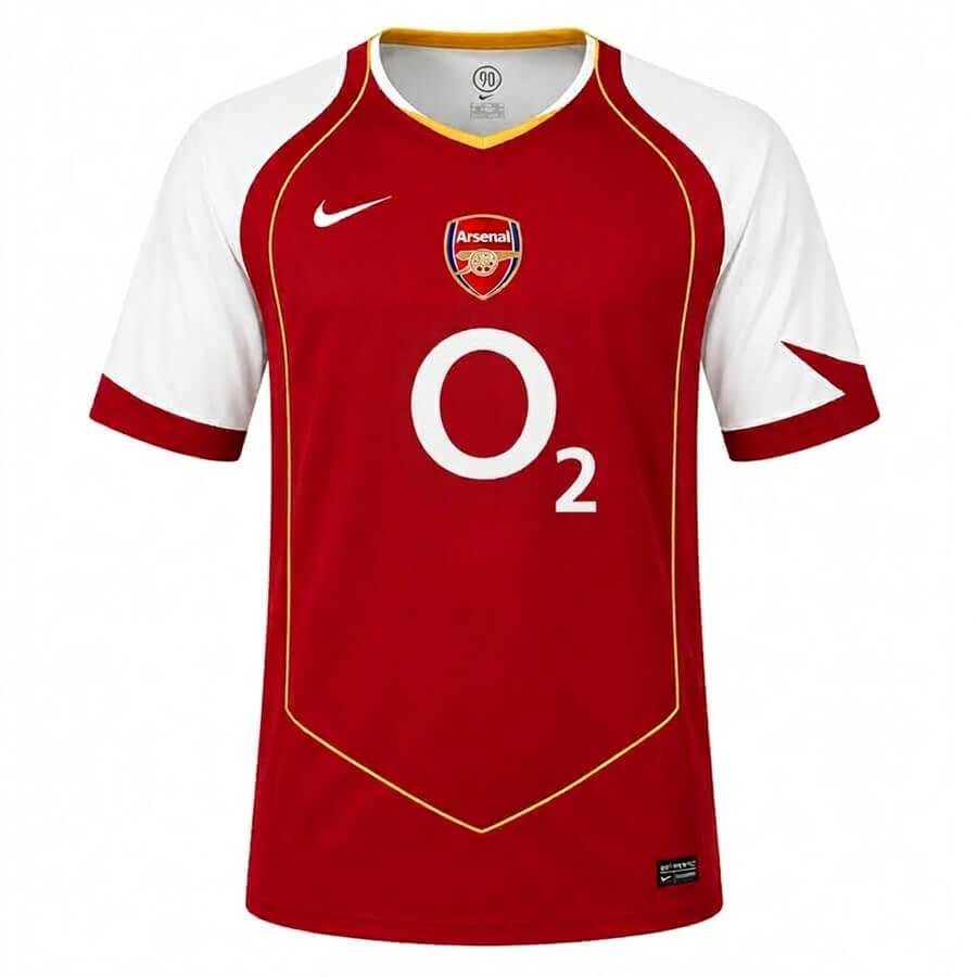 Arsenal Home 2004 2005 Football Shirt