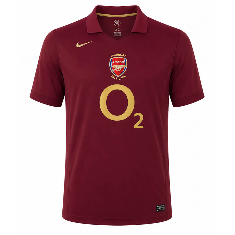 Arsenal Home 2005 2006 Football Shirt