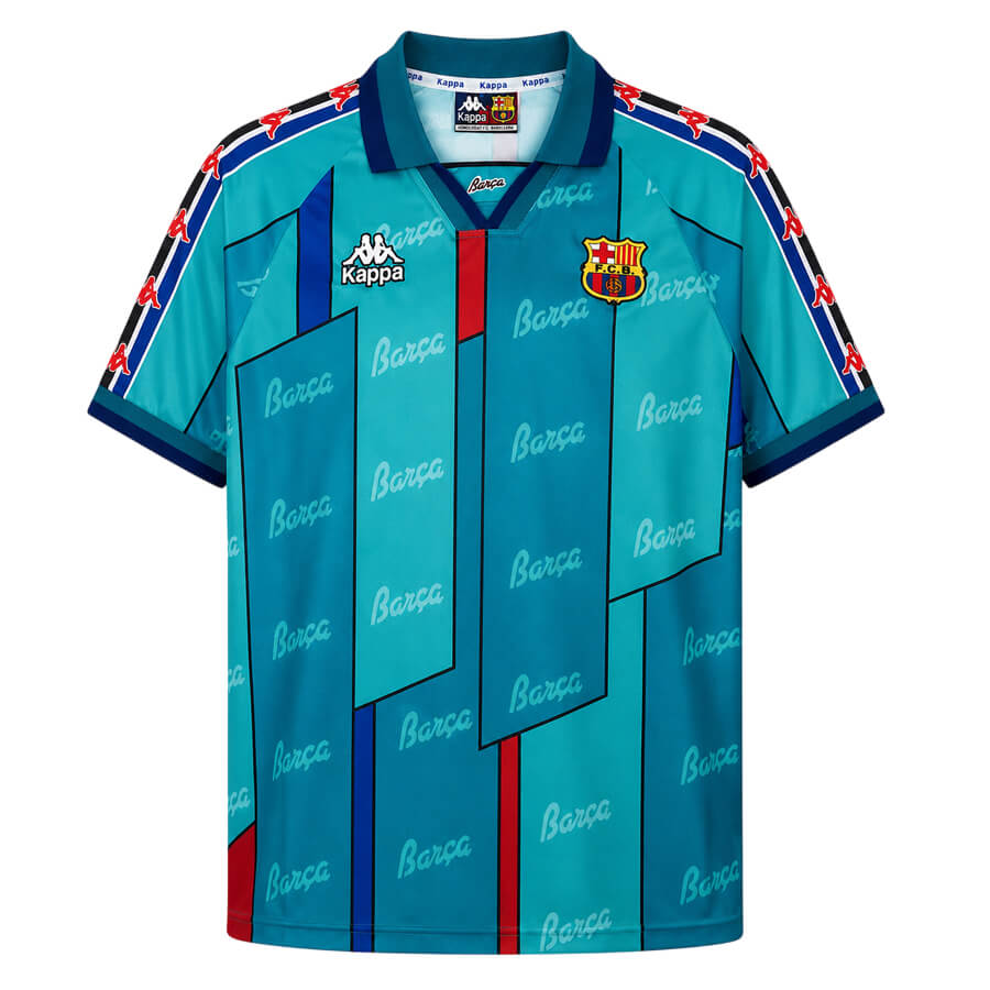 Barcelona Away 1996 1997 Football Shirt