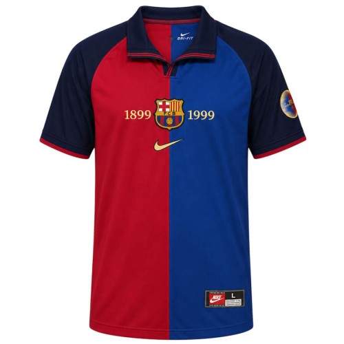 Barcelona Home 1999 Centenary Football Shirt