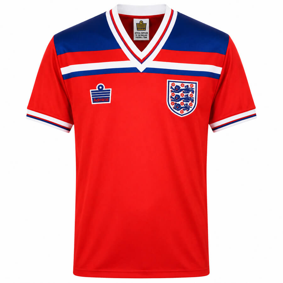 England Away 1982 Football Shirt