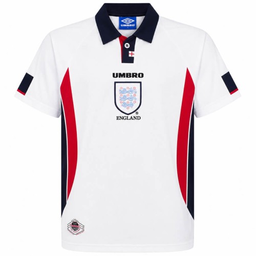 England Home 1998 Football Shirt