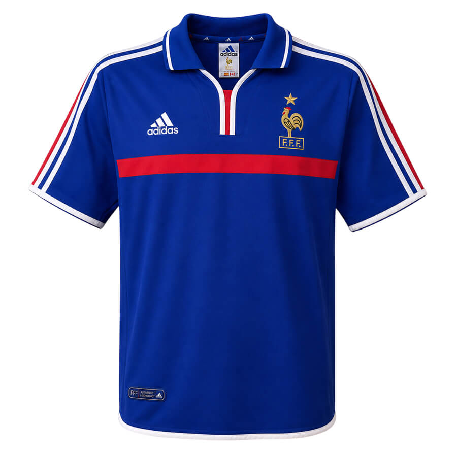 France Home 2000 Football Shirt