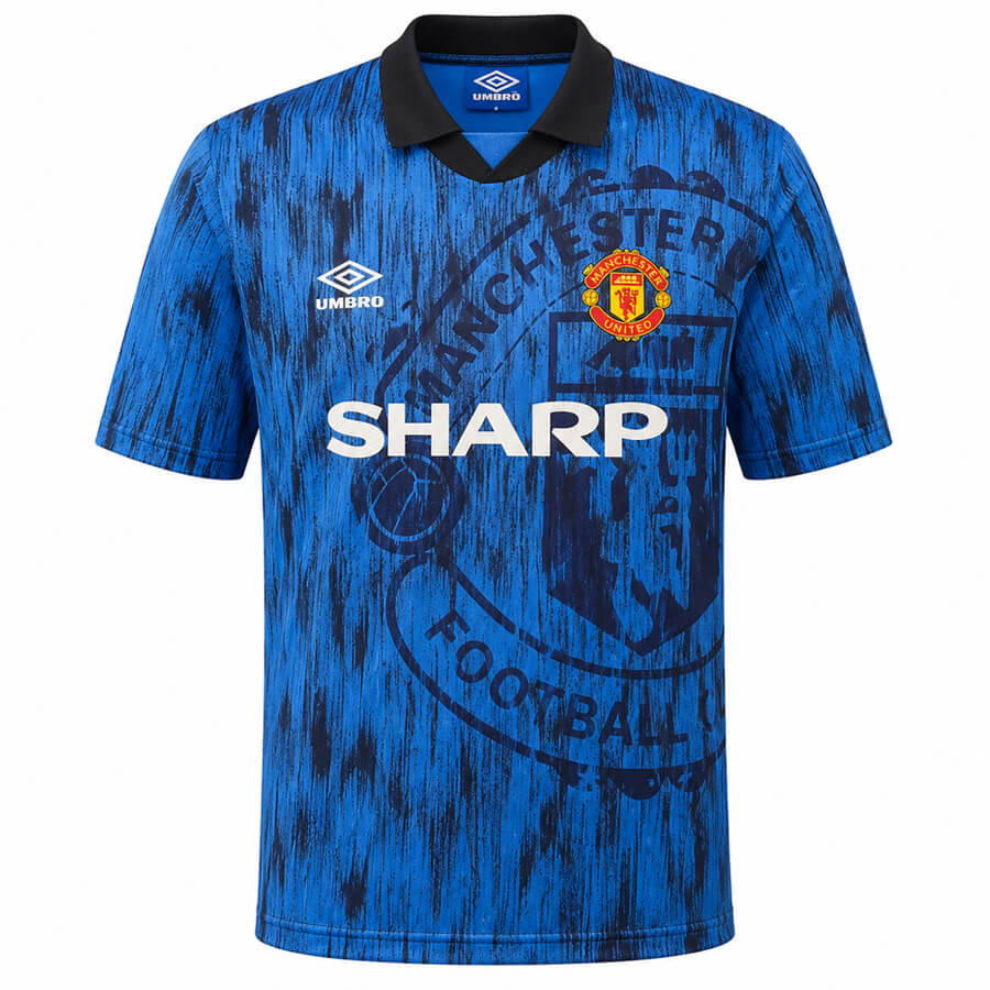 Manchester United Away 1992 1993 Football Shirt