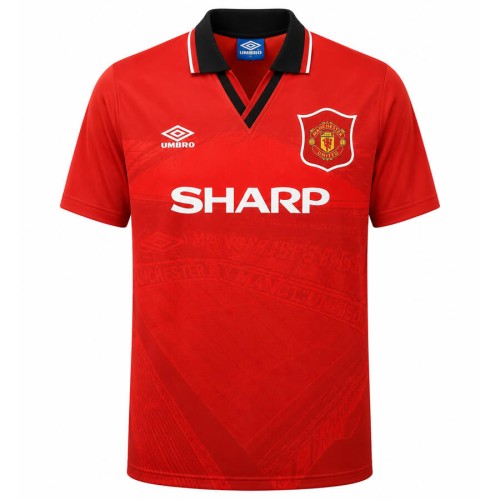 Manchester United Home 1994 1996 Football Shirt