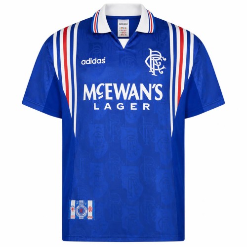Rangers Home 1996 1997 Football Shirt