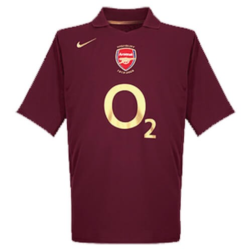 Retro Arsenal Home Football Shirt 05 06
