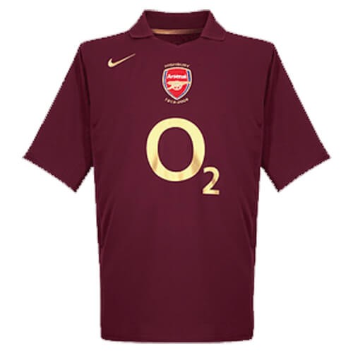 arsenal throwback jersey