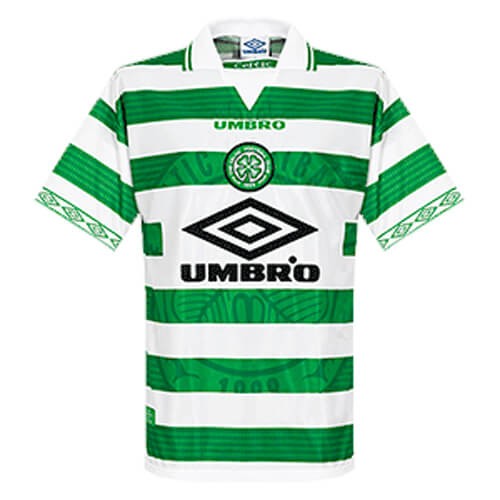 Retro Celtic Home Football Shirt 97 99