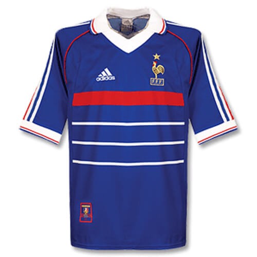 Retro France Home 1998 Football Shirt
