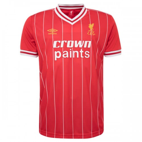 Retro Liverpool Home Football Shirt 81 84
