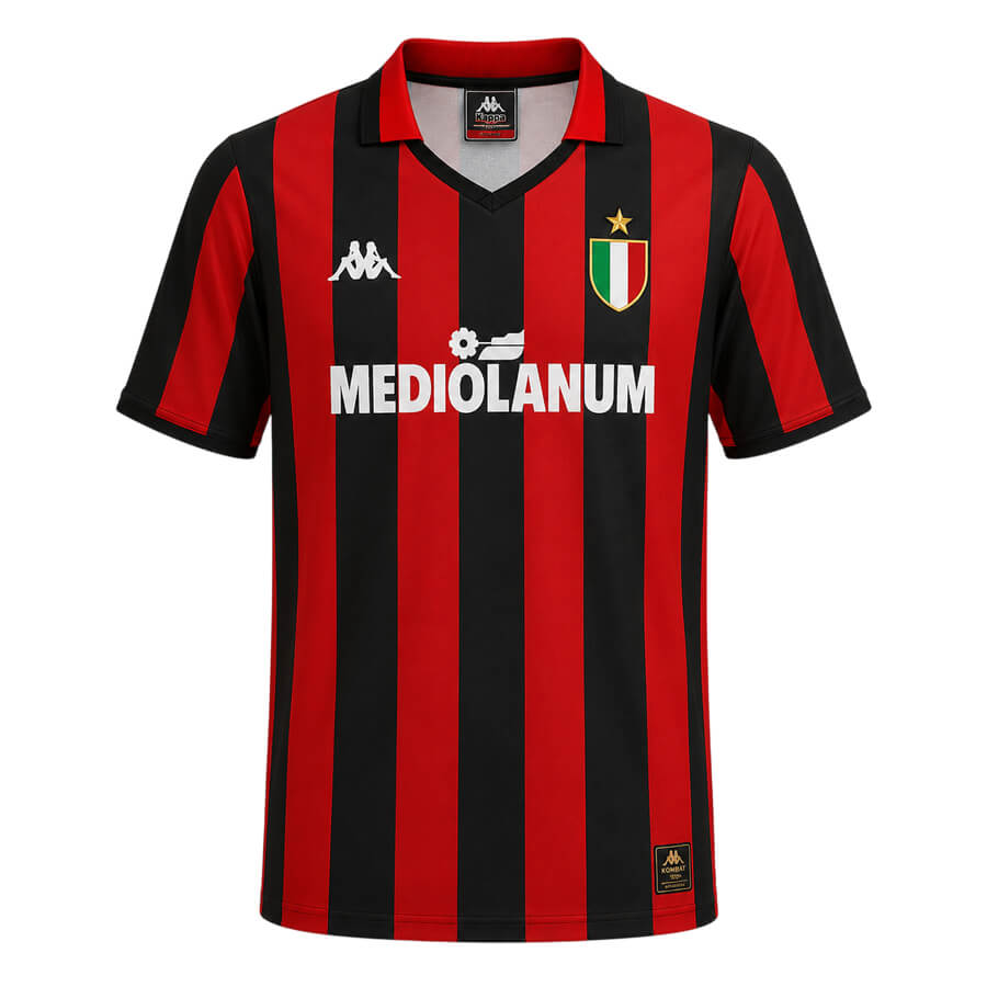 AC Milan Home 1989 Football Shirt