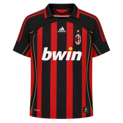 AC Milan Home 2006 2007 Football Shirt