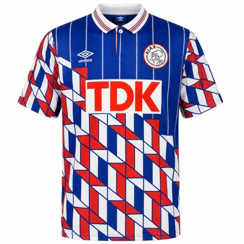 Ajax Away 1988 1989 Football Shirt