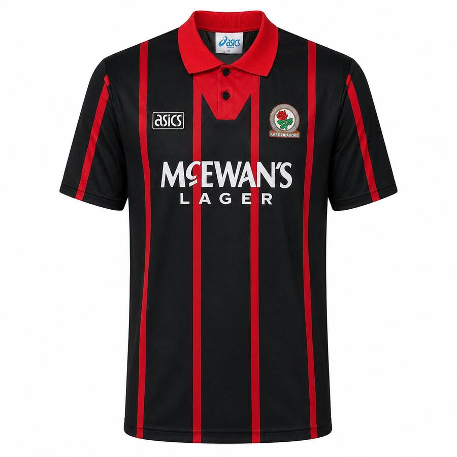 Blackburn Rovers Away 1994 1995 Football Shirt