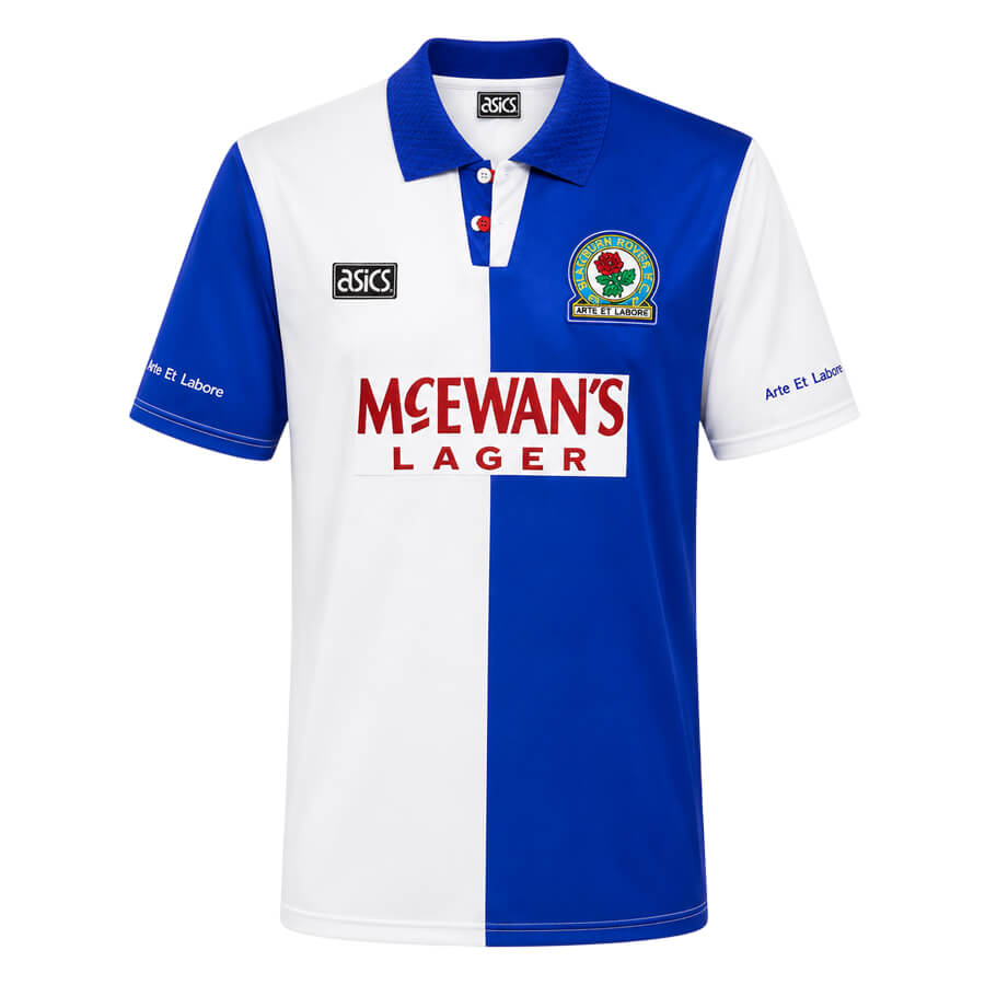 Blackburn Rovers Home 1994 1996 Football Shirt