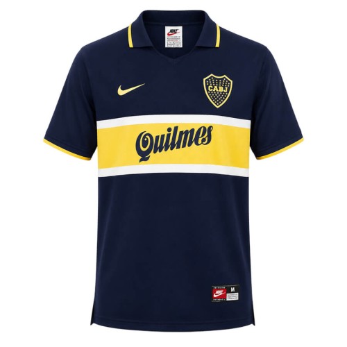 Boca Juniors Home 1996 1997 Football Shirt