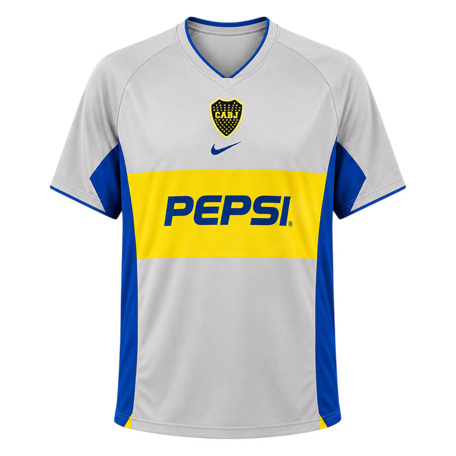 Boca Juniors Third 2002 2003 Football Shirt