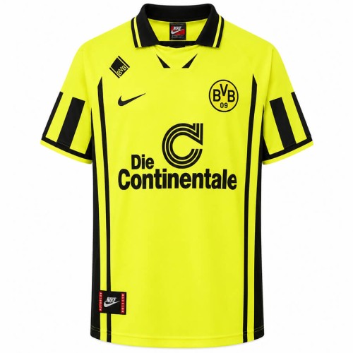 Borussia Dortmund Home 1996 Football Shirt