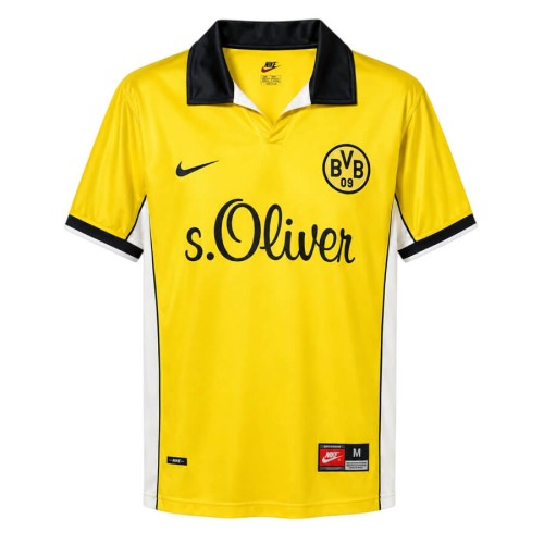 Borussia Dortmund Home 1998 Football Shirt