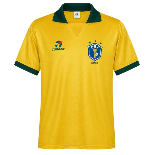 Brazil Home 1988 Football Shirt