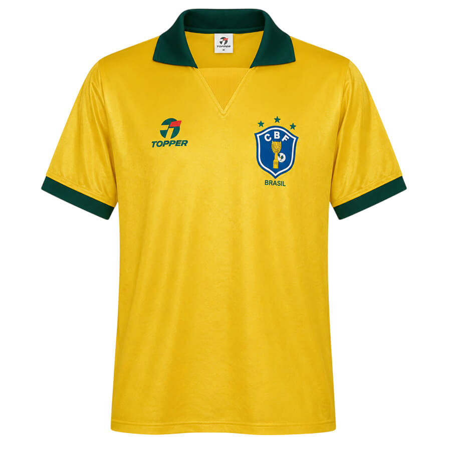 Brazil Home 1988 Football Shirt