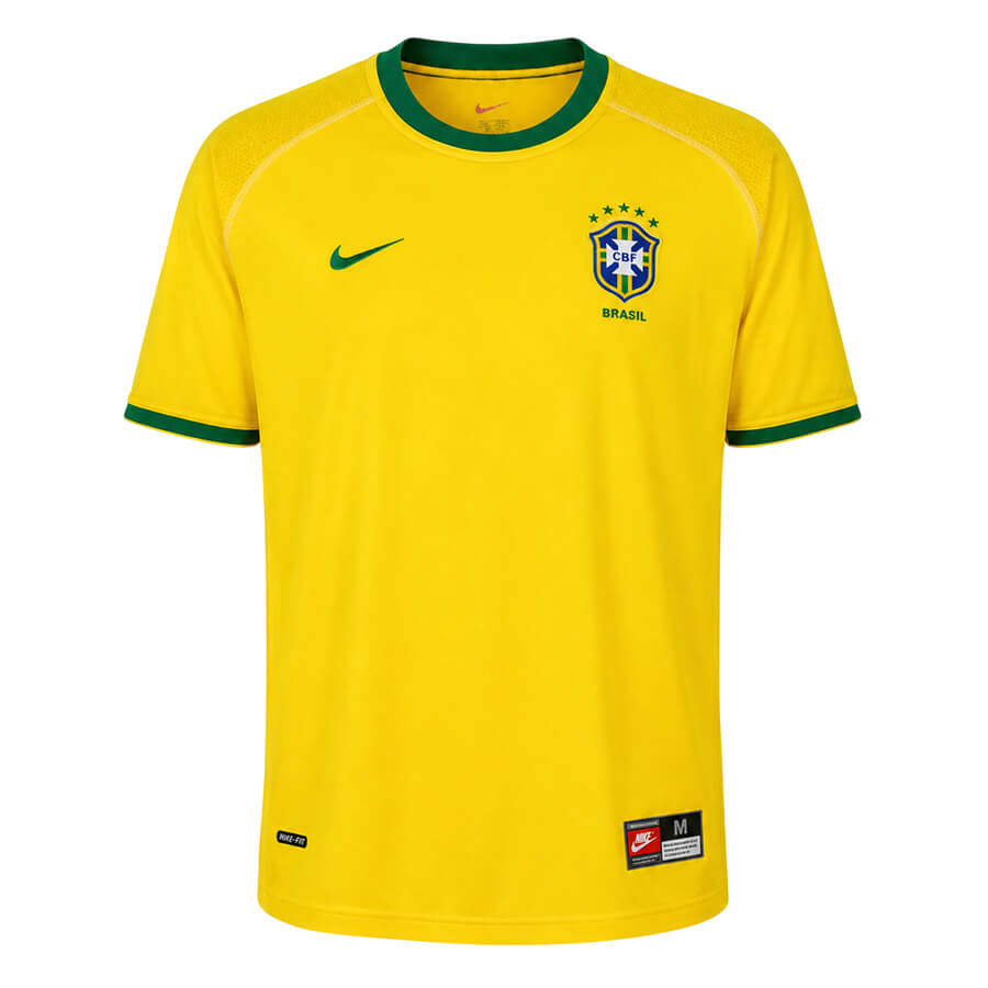 Brazil Home 2000 Football Shirt