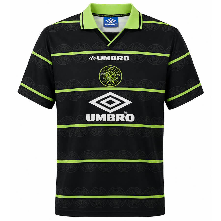 Celtic Away 1998 1999 Football Shirt