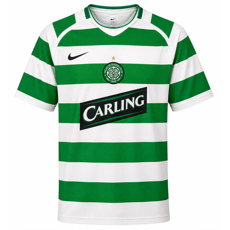 Celtic Home 2005 2006 Football Shirt