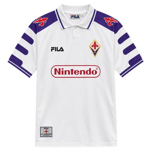 Fiorentina Away 1998 1999 Football Shirt