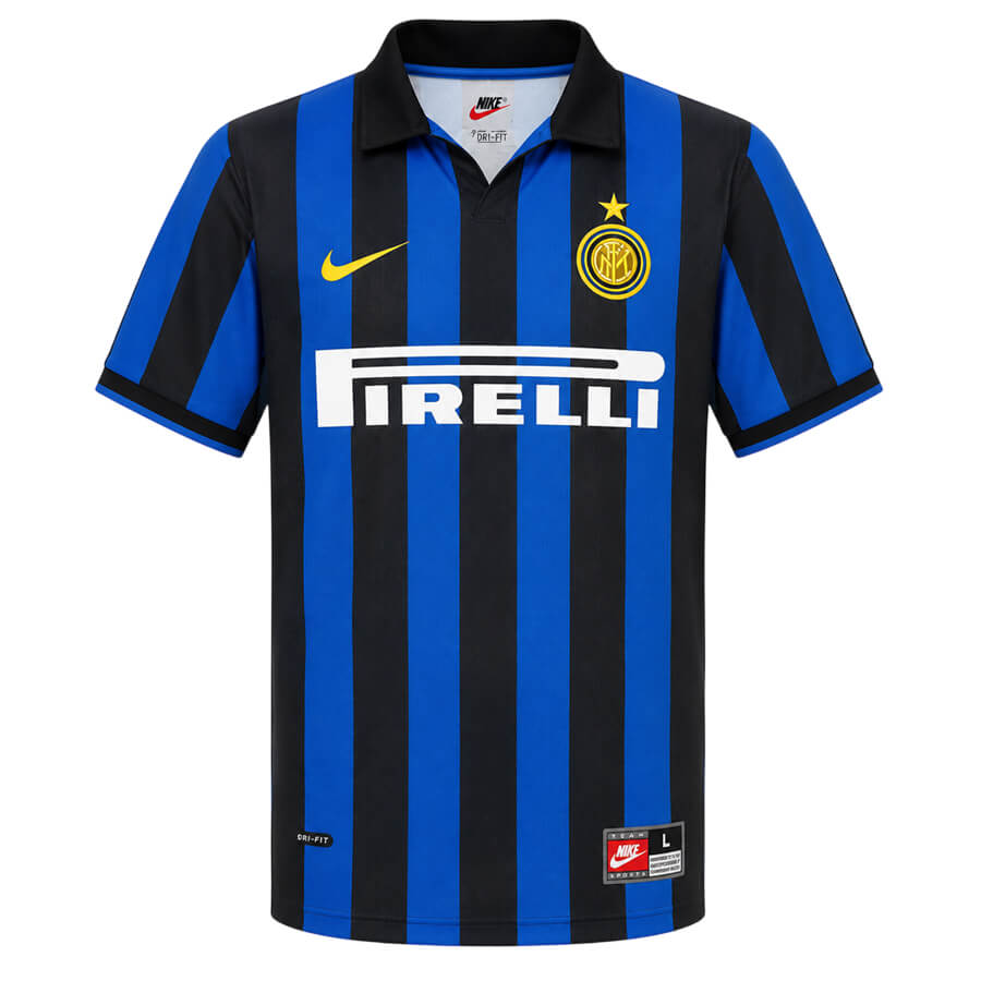 Inter Milan Home 1998 1999 Football Shirt
