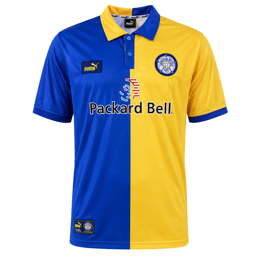 Leeds United Away 98 99 Football Shirt