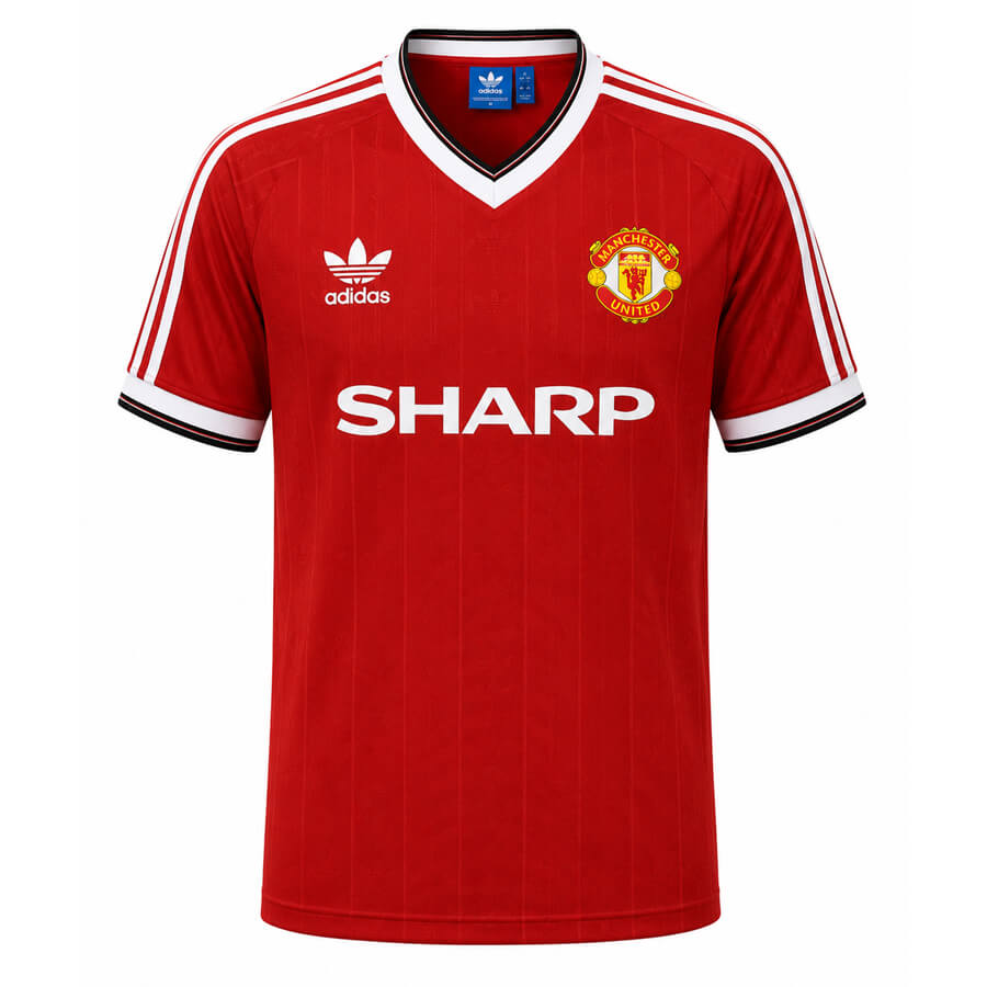 Manchester United Home 1984 Football Shirt