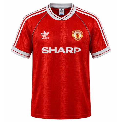 Manchester United Home 1990 Football Shirt