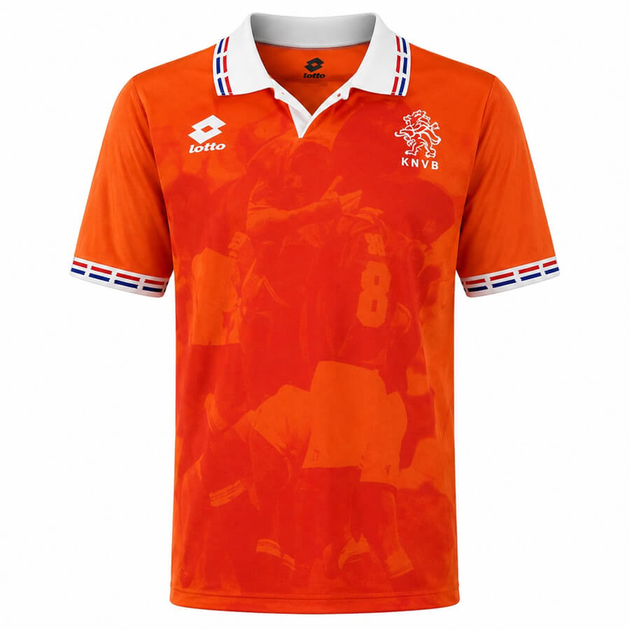 Netherlands Home 1996 Football Shirt