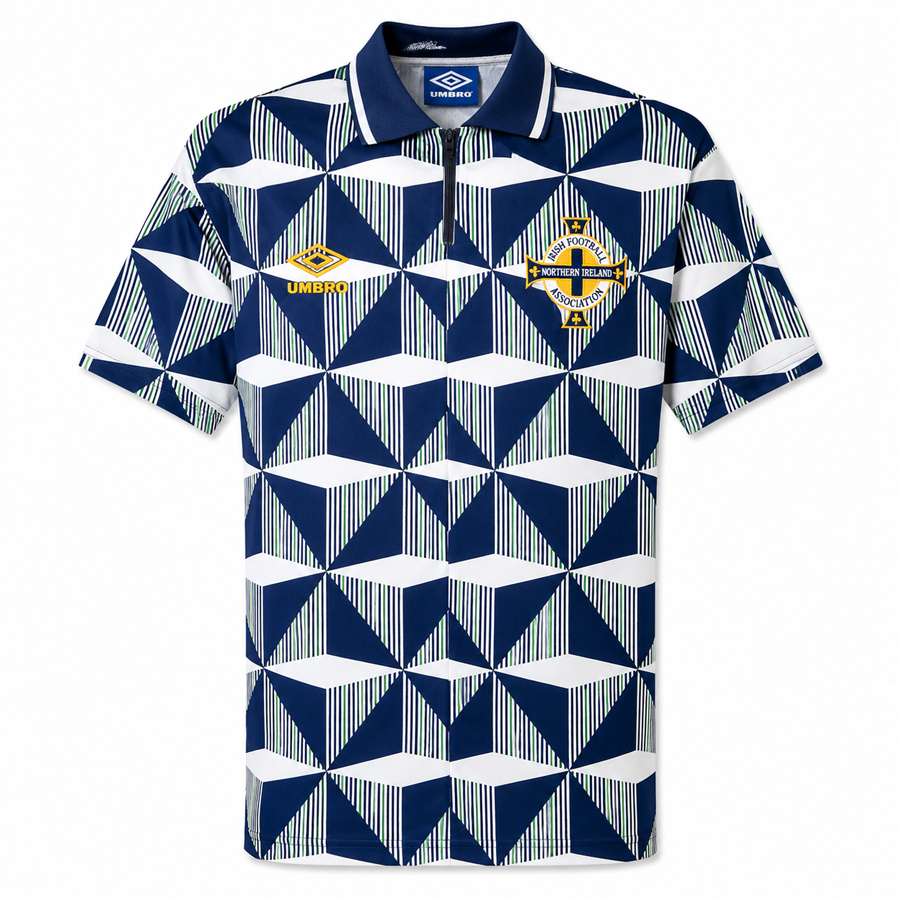 Northern Ireland Away 1990 1993 Football Shirt