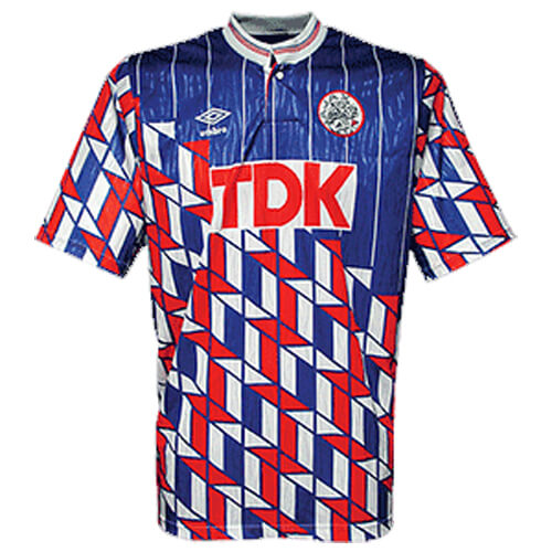 procent Bij elkaar passen Vouwen Retro Ajax Away Football Shirt 88/91 - SoccerLord