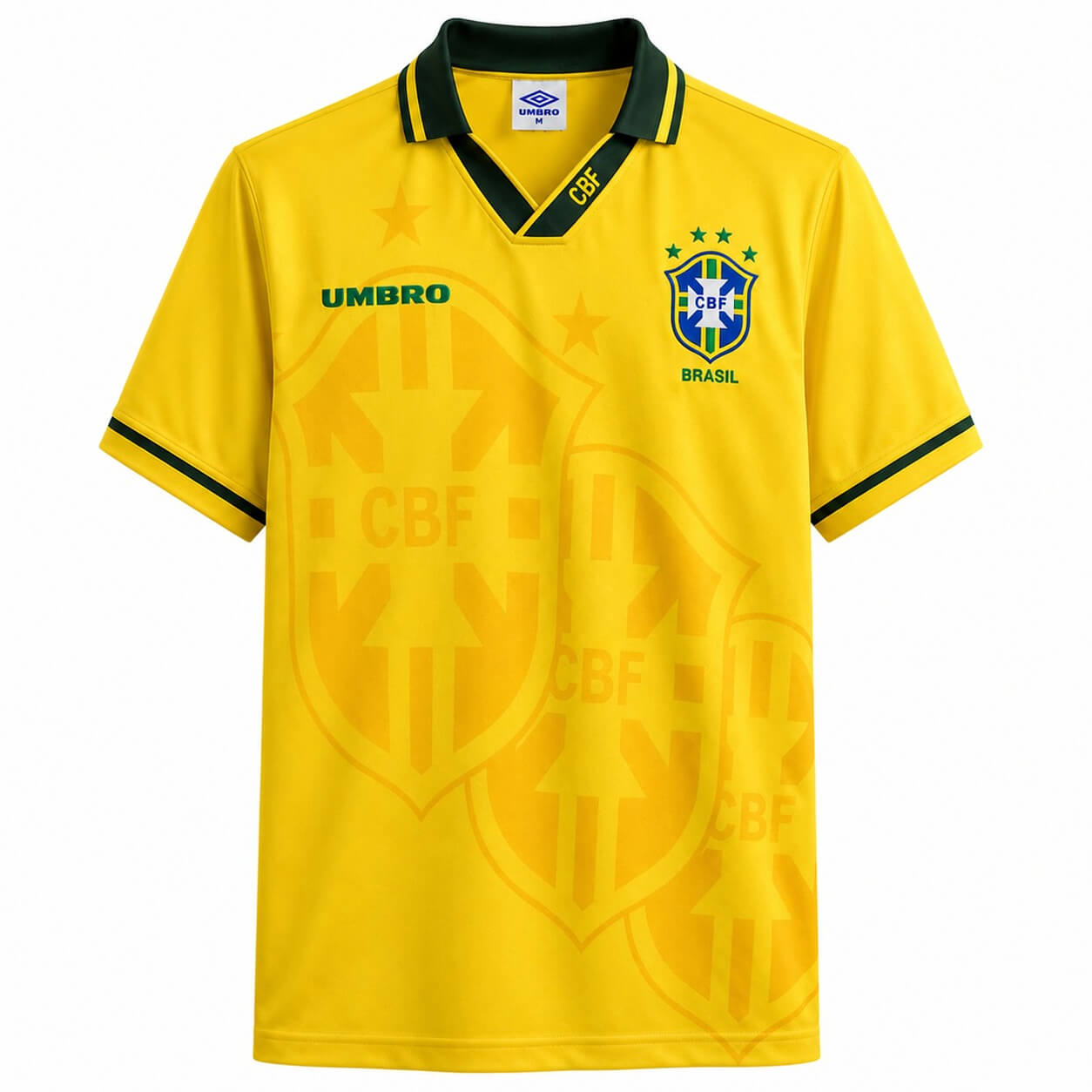 Retro Brazil Home 1994 Football Shirt