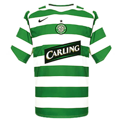 Cuadrante Conquistar paracaídas Retro Celtic Home Football Shirt 05/06 - SoccerLord