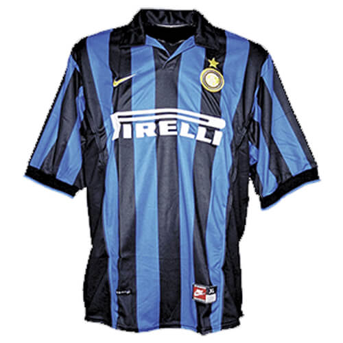 Inter Milan 1998 1999 Home Retro Soccer Jersey Vintage Shirt Football