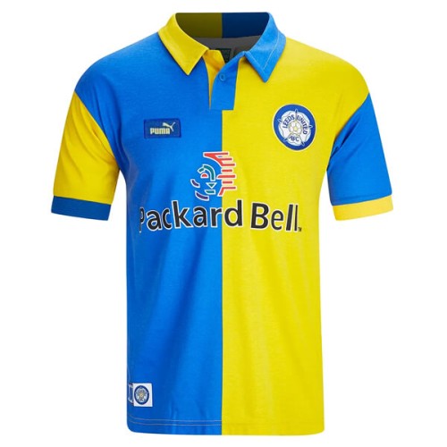 Retro Leeds United Away Football Shirt 9899